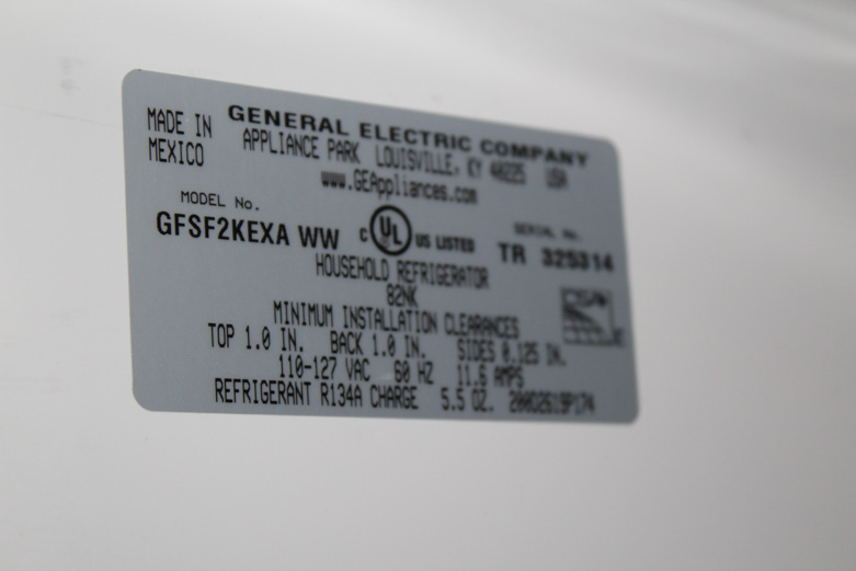 Contemporary GE Refrigerator