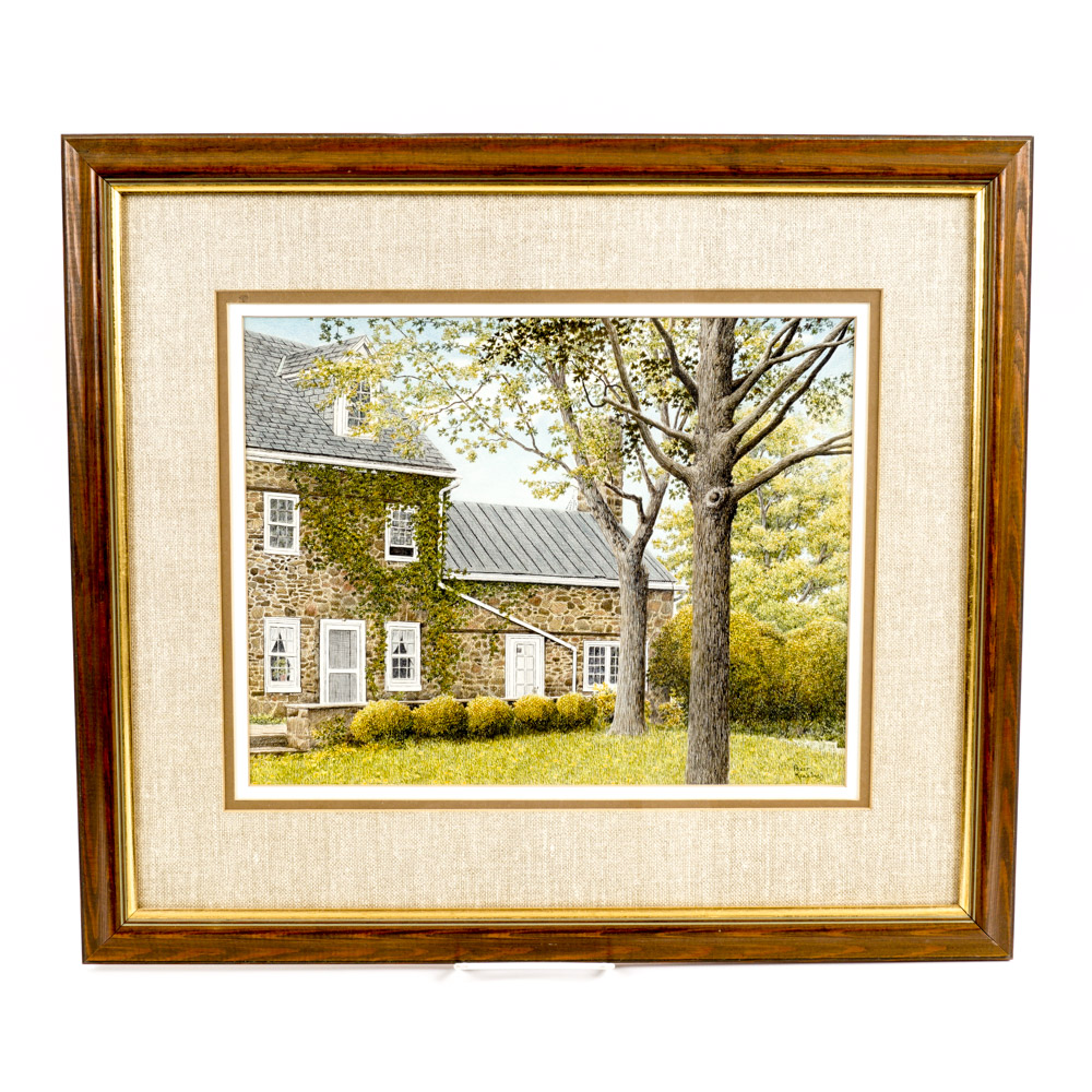 Peter Keating Colored Pencil Drawing