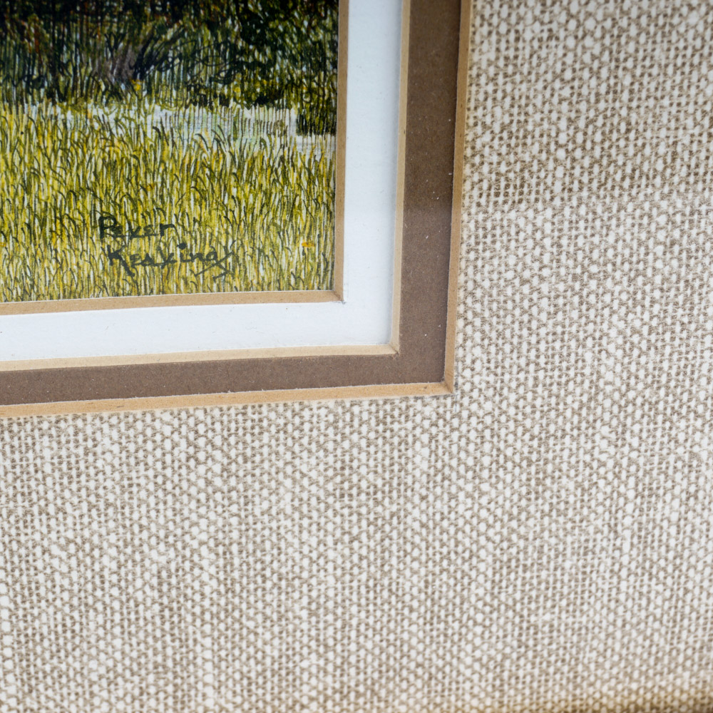 Peter Keating Colored Pencil Drawing