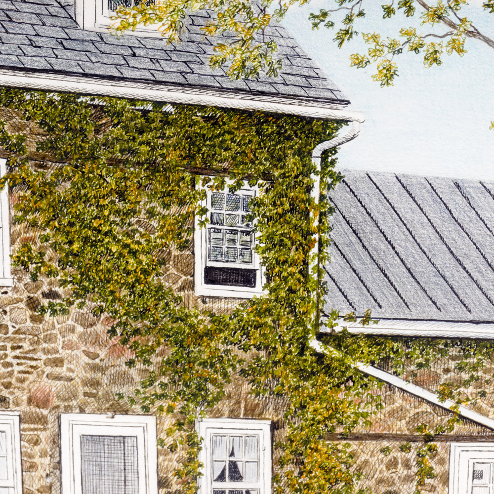 Peter Keating Colored Pencil Drawing