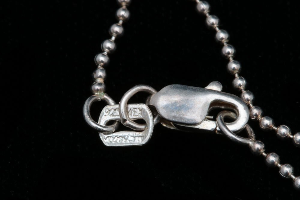 Sterling Silver and CZ Pendant with Chain