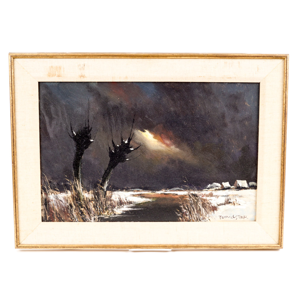 Toon Koster Original Oil Painting