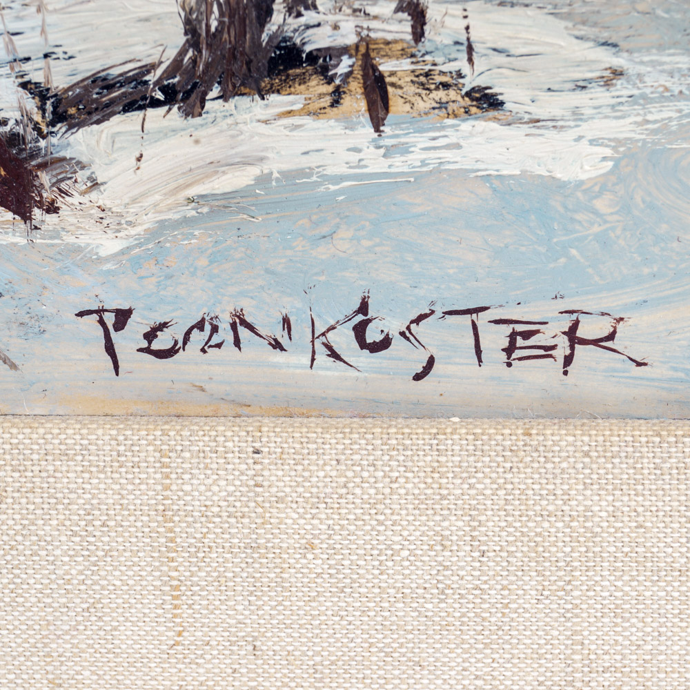 Toon Koster Original Oil Painting