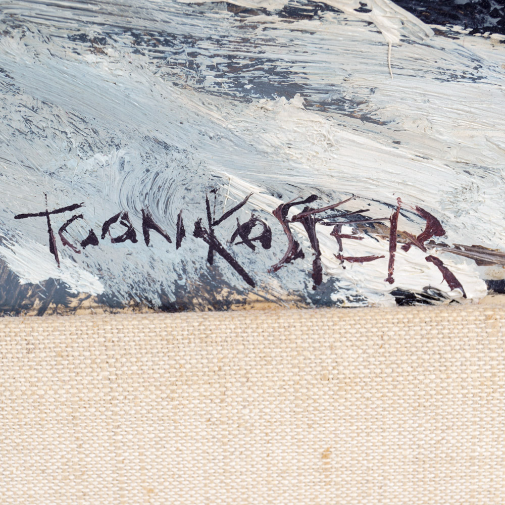 Toon Koster (Dutch, 1913-1989) Oil Painting on Canvas