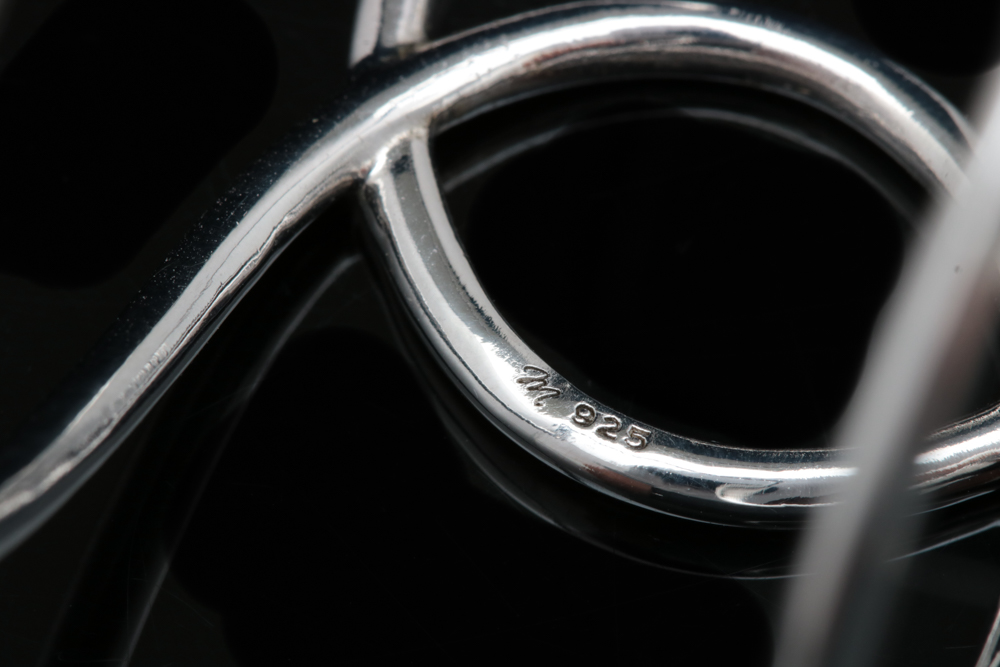 Robert Manse Sterling Silver and Diamond Cuff Bracelet