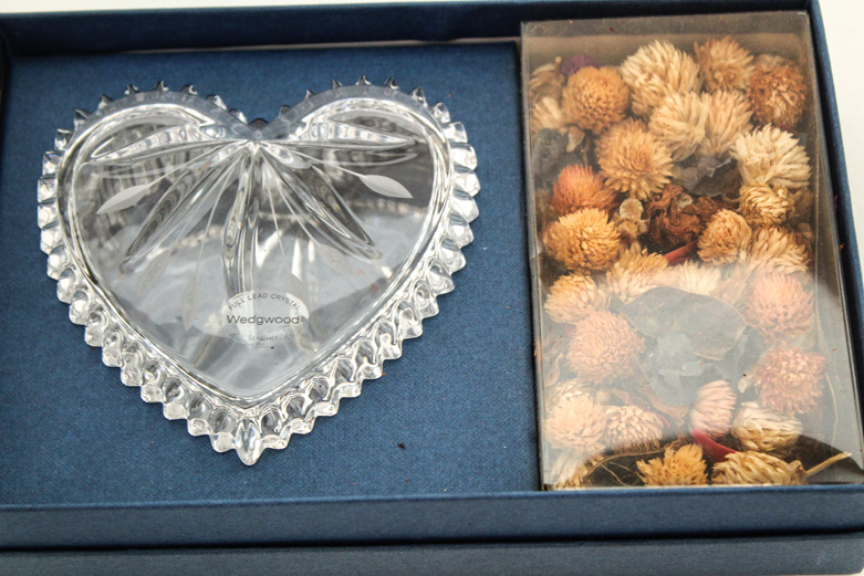 Collection of Wedgwood Crystal Pieces