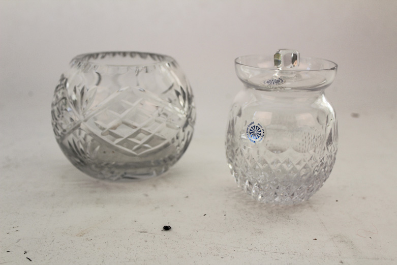 Collection of Wedgwood Crystal Pieces