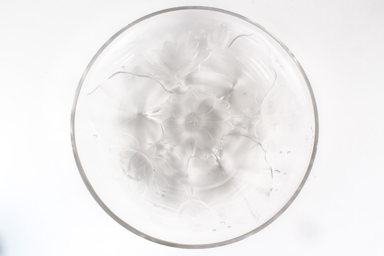 French Verlys Art Deco Glass Bowl