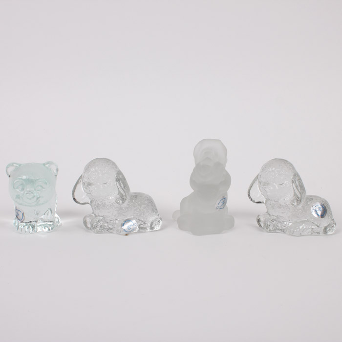 Collection of Goebel Charlottenhütte Glanimal Figurines