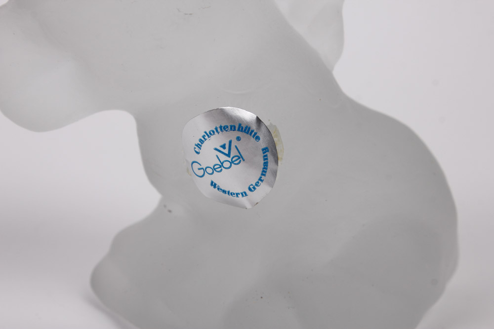 Collection of Goebel Charlottenhütte Glanimal Figurines