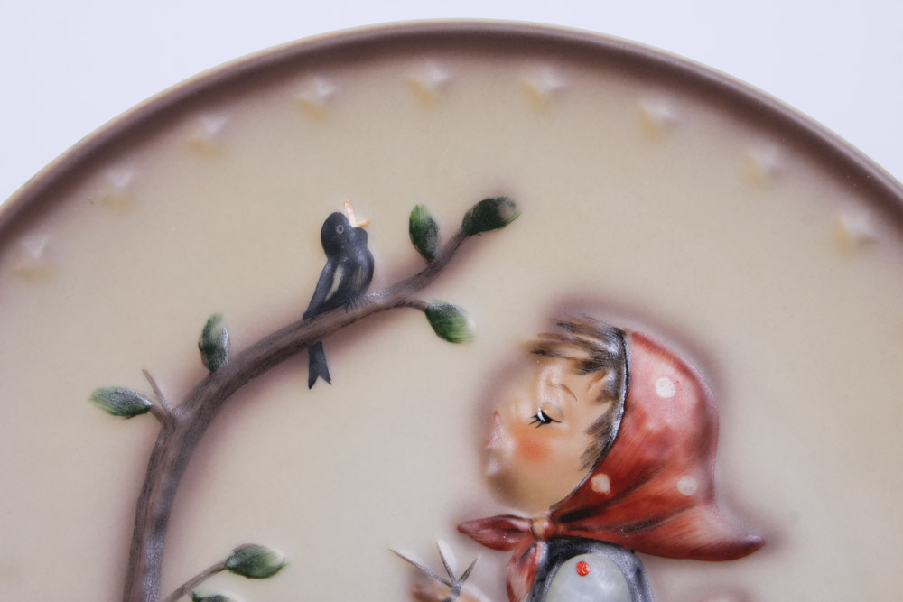 Collection of Four Annual Hummel Plates