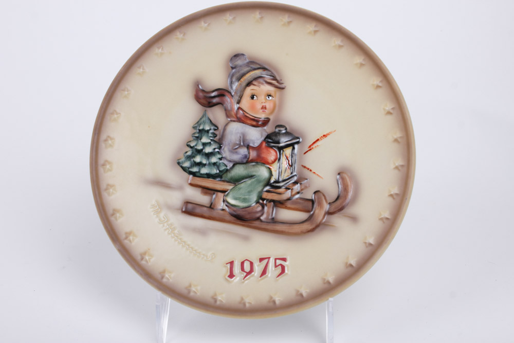 Collection of Four Annual Hummel Plates