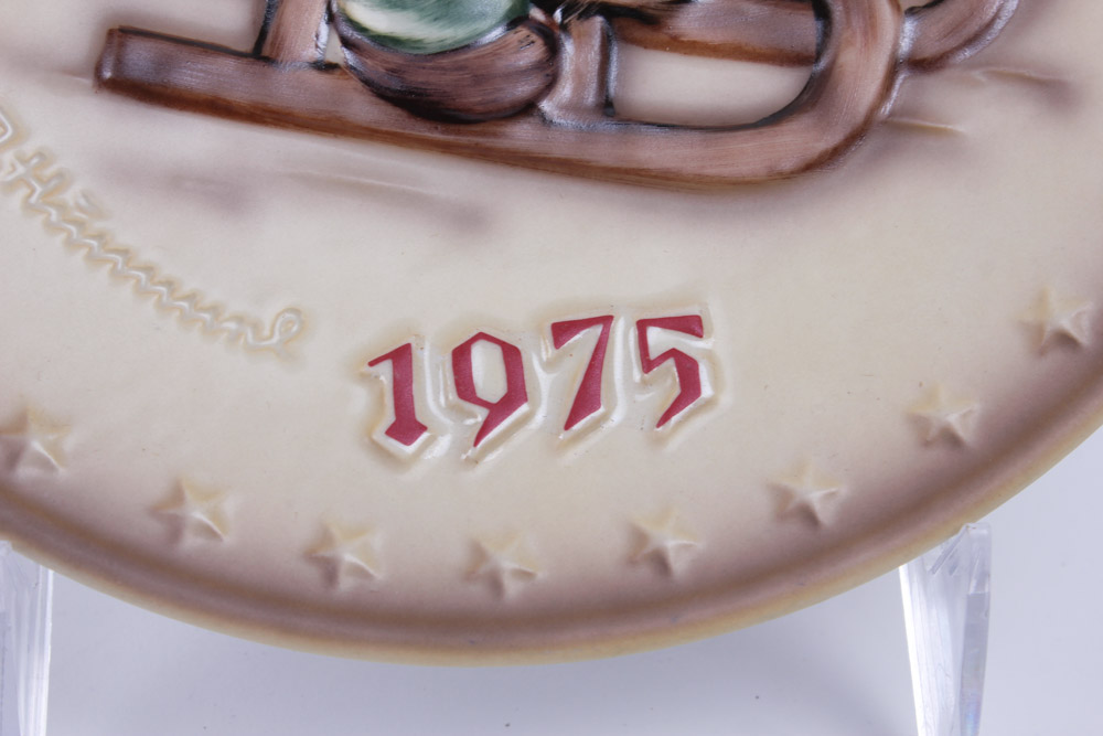 Collection of Four Annual Hummel Plates