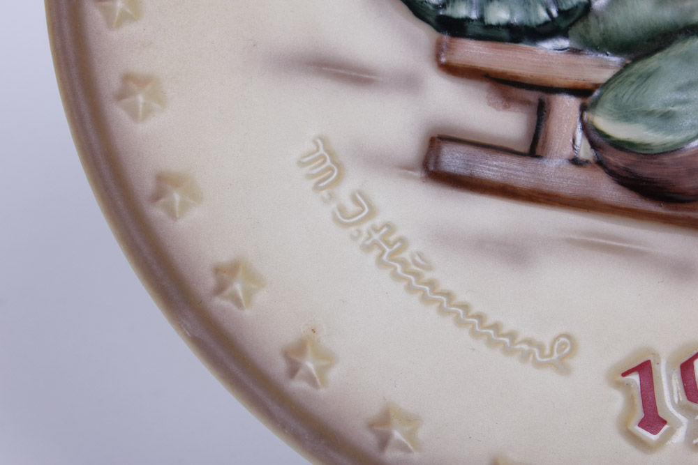 Collection of Four Annual Hummel Plates