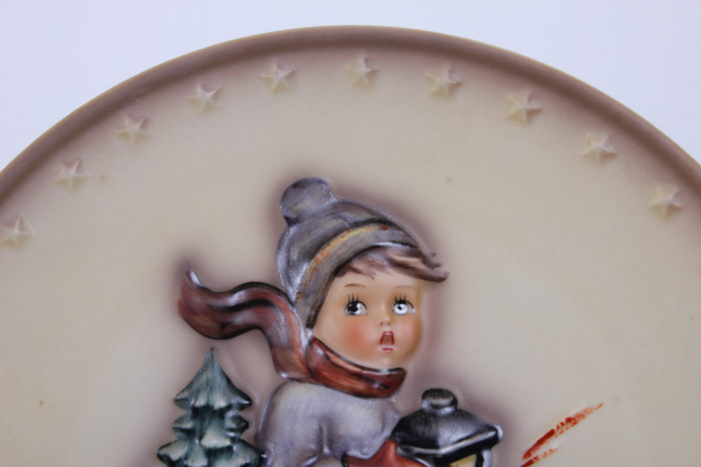 Collection of Four Annual Hummel Plates