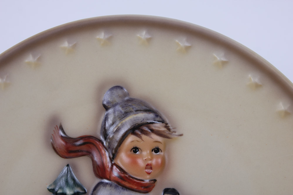 Four Vintage Annual Hummel Plates