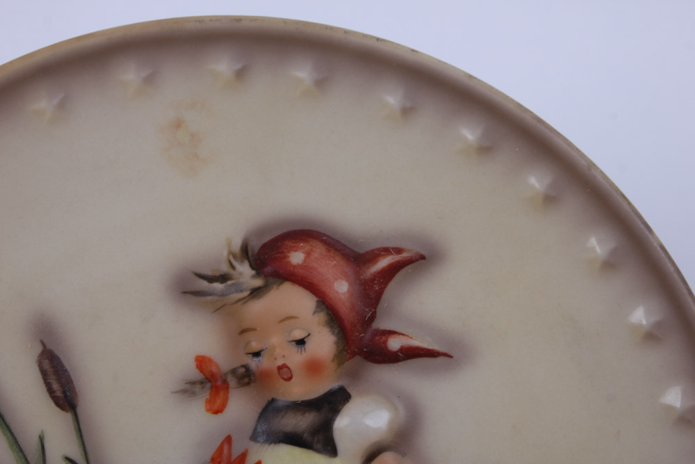 Four Vintage Annual Hummel Plates