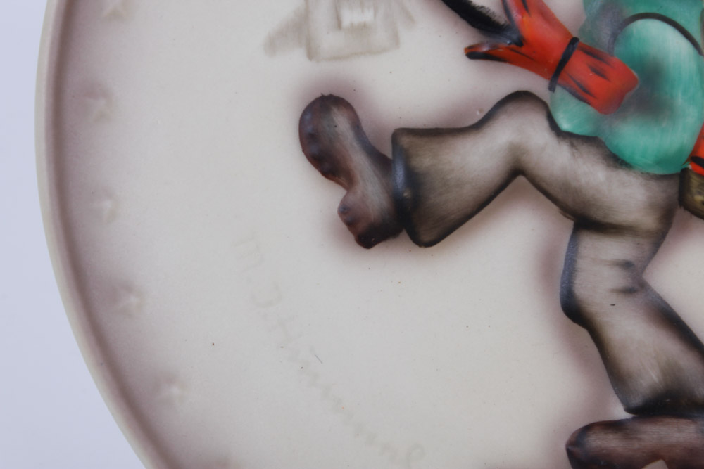 Four Vintage Annual Hummel Plates