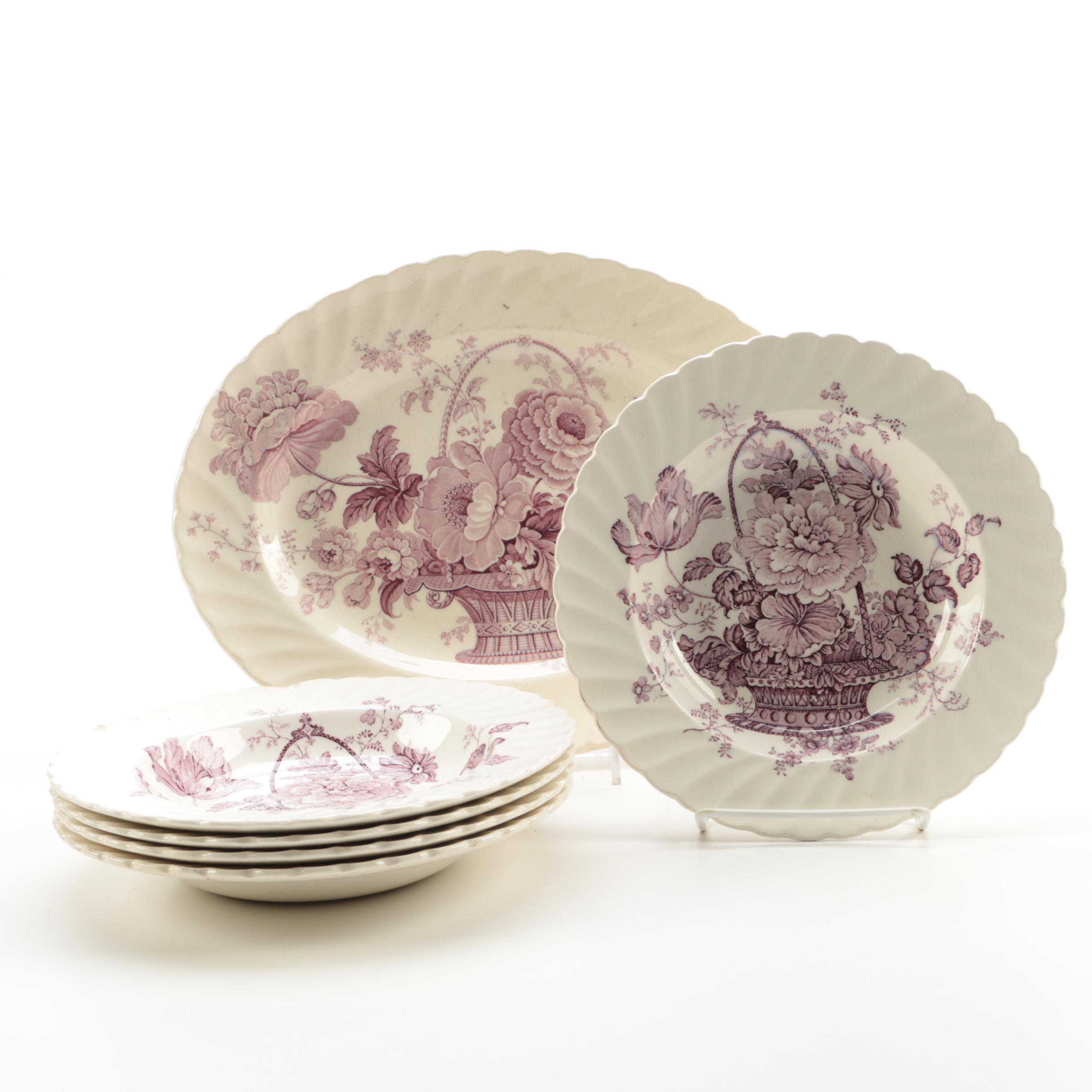Royal Staffordshire Clarice Cliff "Charlotte" China