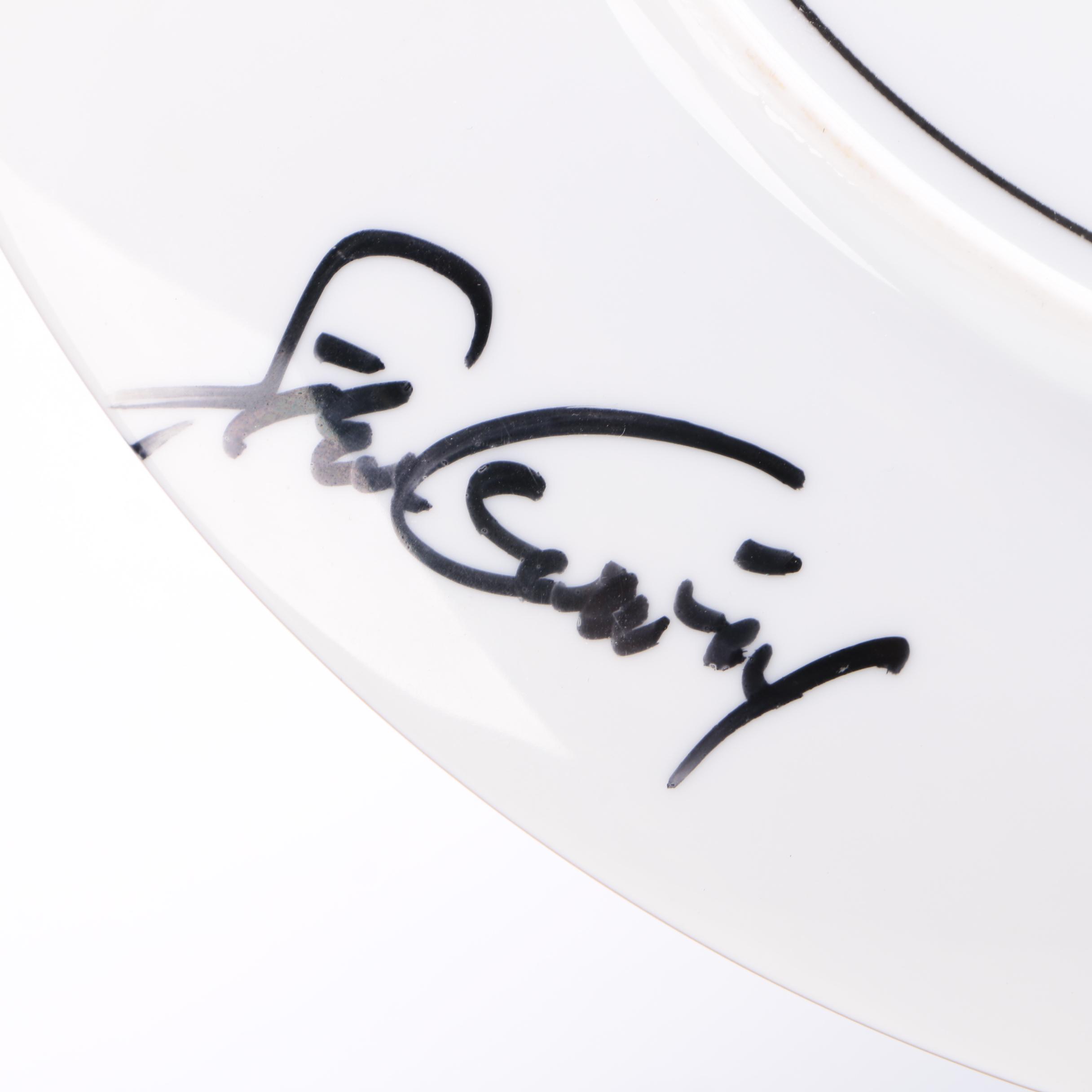 1983 Signed Limited Edition Steve Garvey Decorative Plate