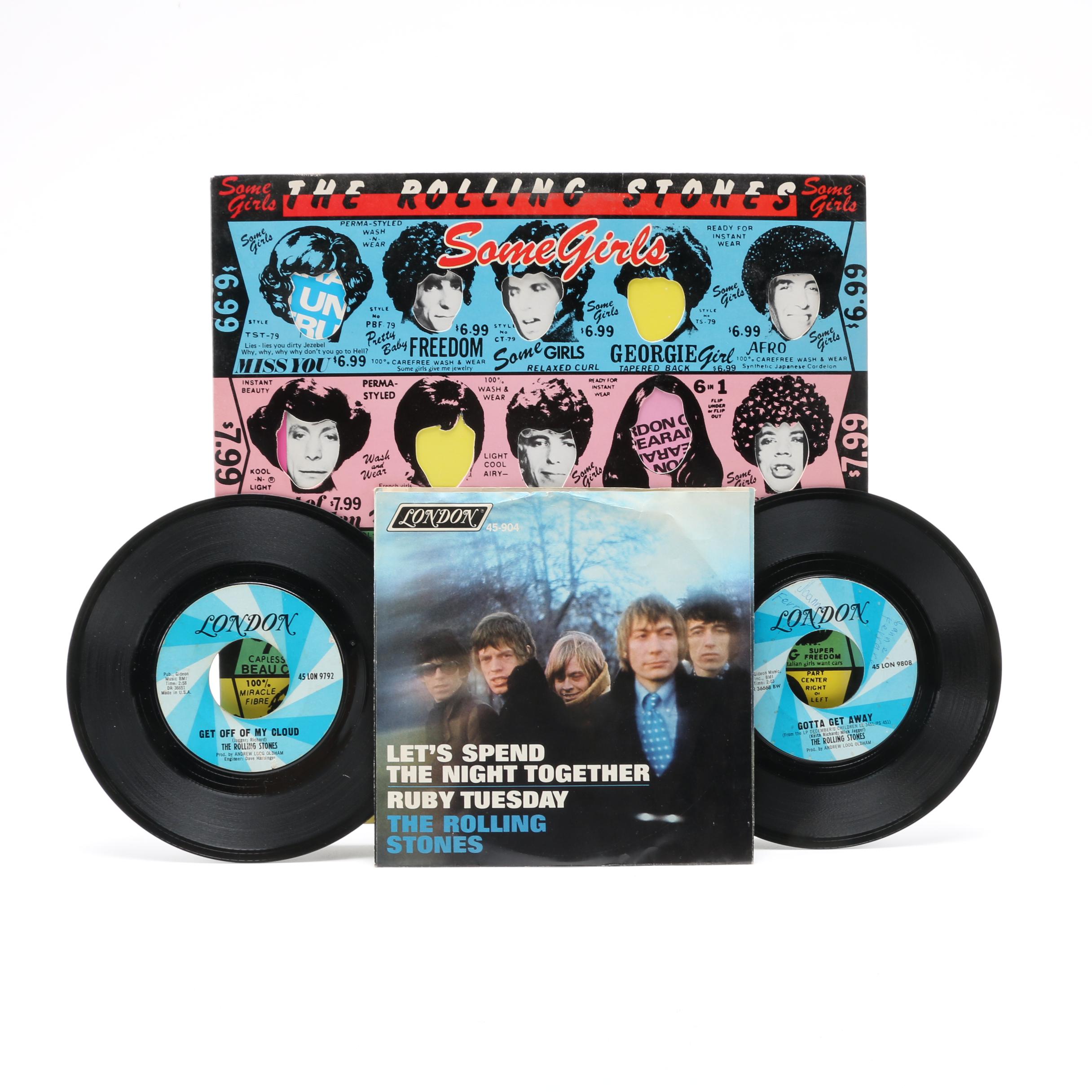 "Some Girls" and Other Vintage Rolling Stones Records