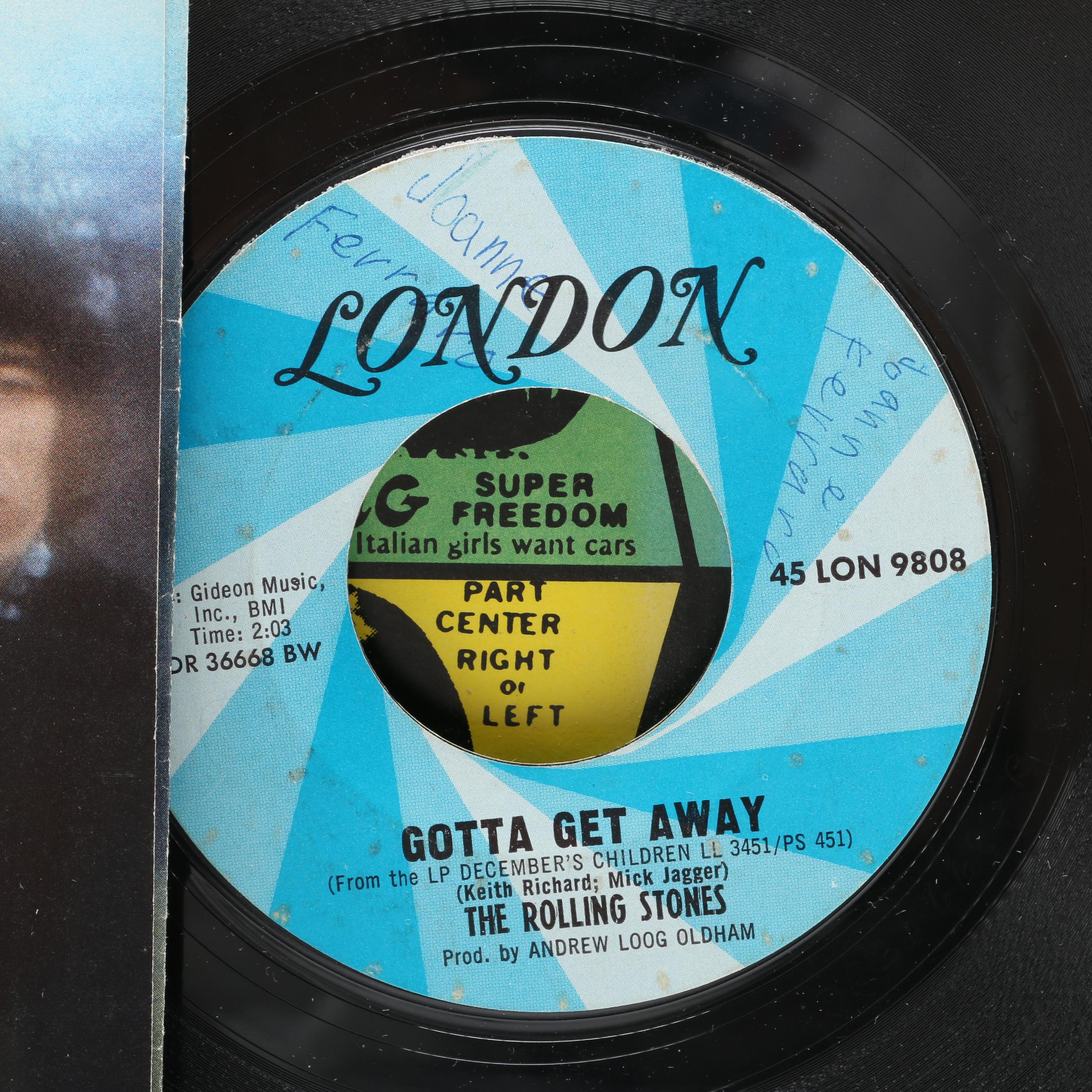 "Some Girls" and Other Vintage Rolling Stones Records