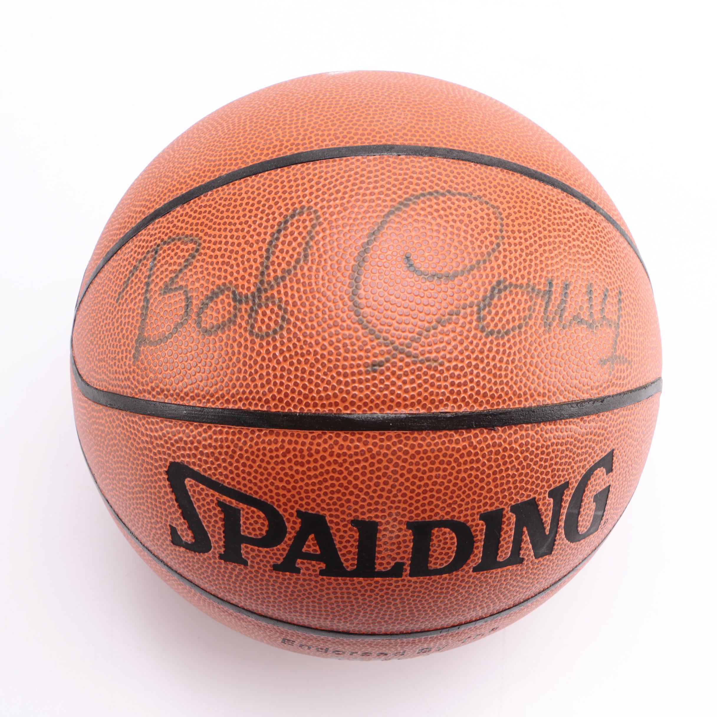 Bob Cousy Signed Basketball