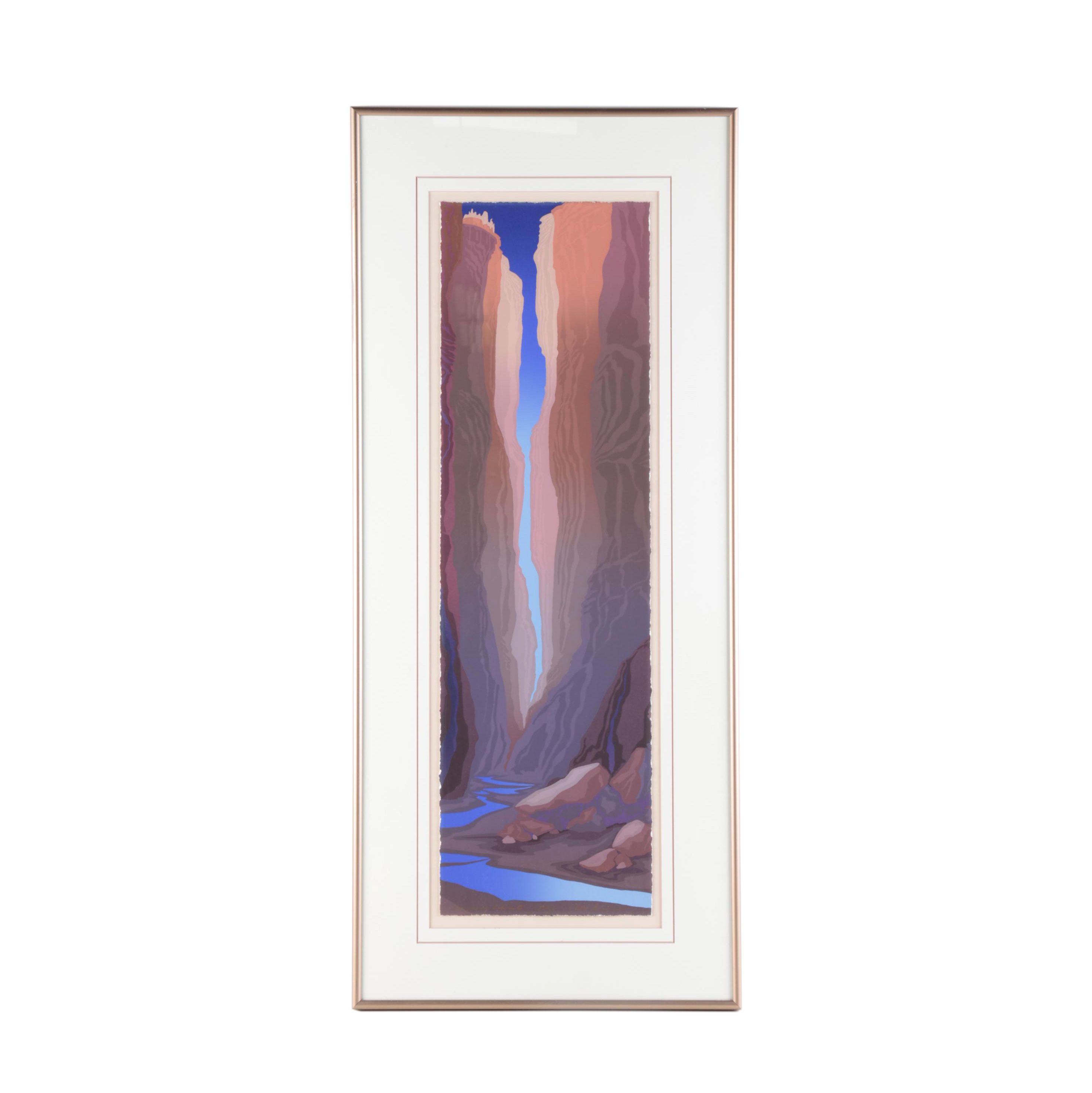 Ron Hoeksema Limited Edition Serigraph "Lingering Echoes II"