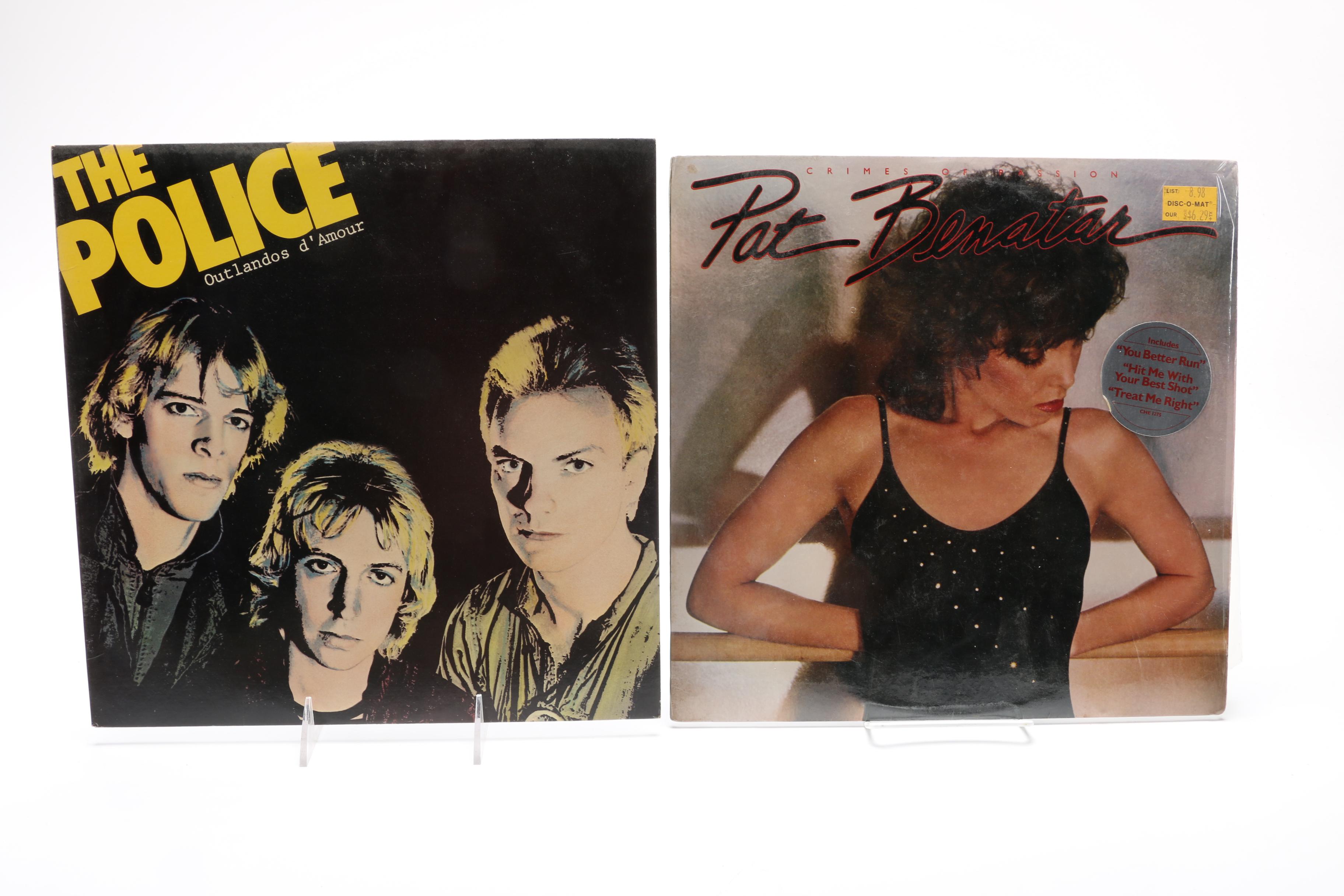 Police, Pretenders, Queen and Other Rock/Pop LPs
