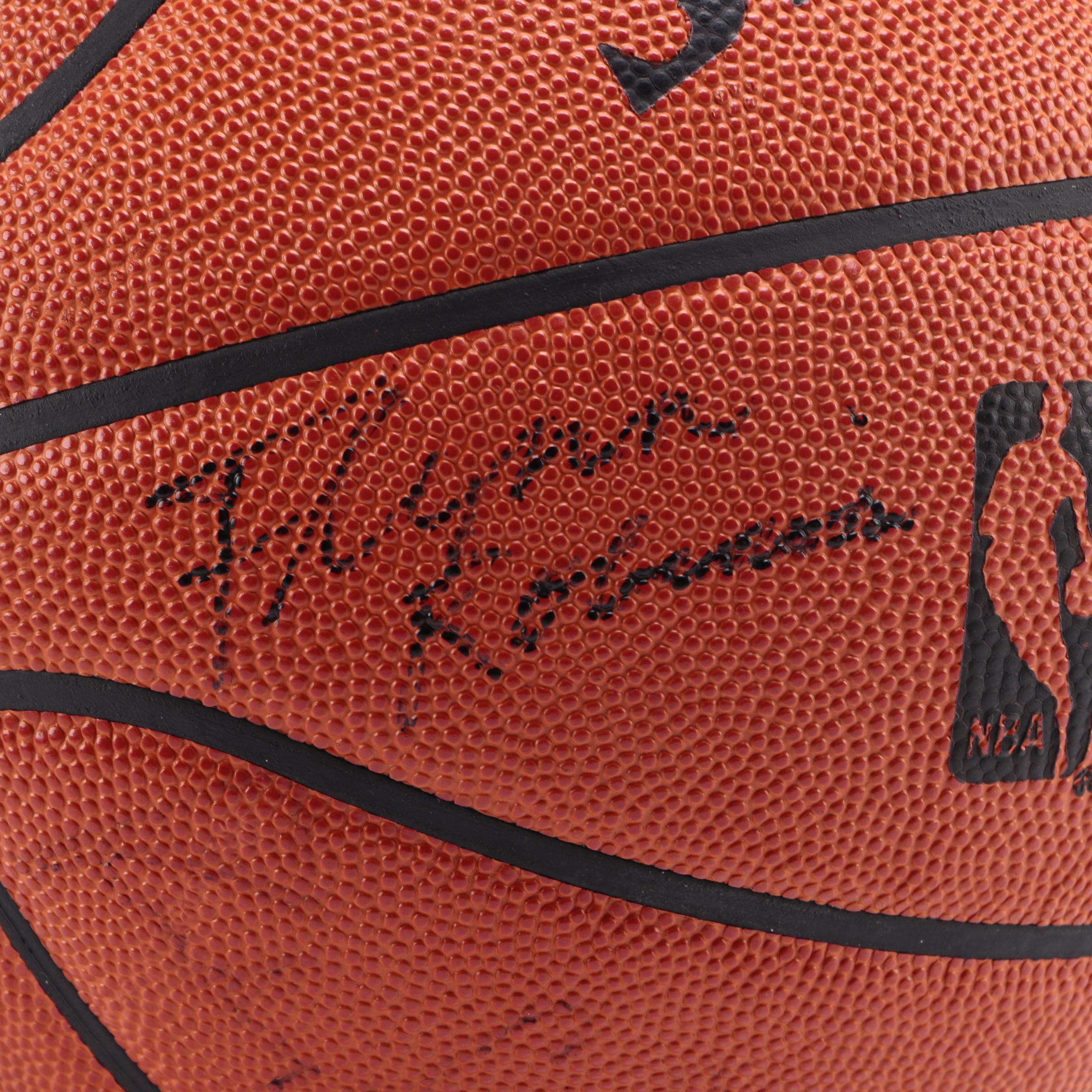 Los Angeles Lakers Signed Basketball Featuring Jerry West