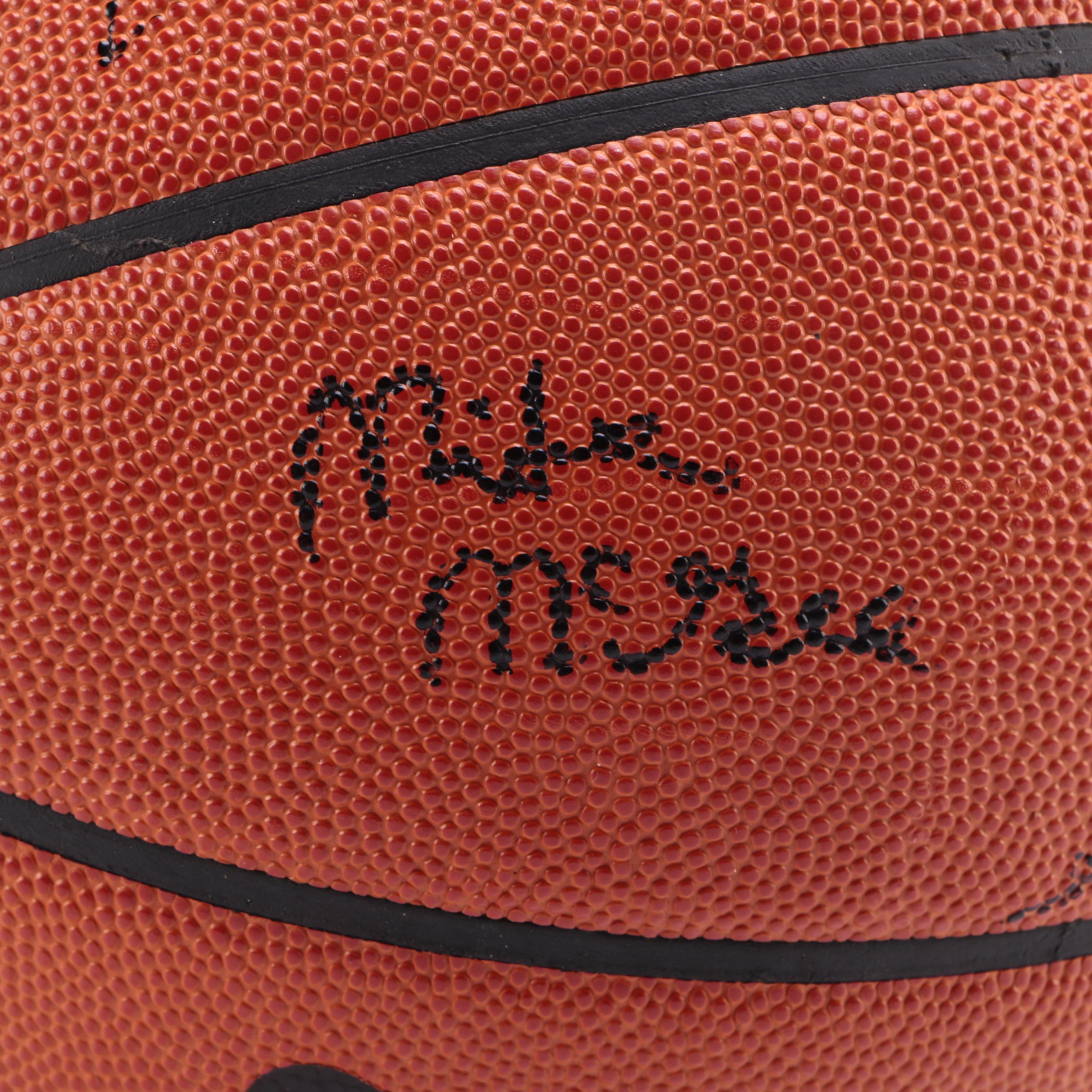 Los Angeles Lakers Signed Basketball Featuring Jerry West