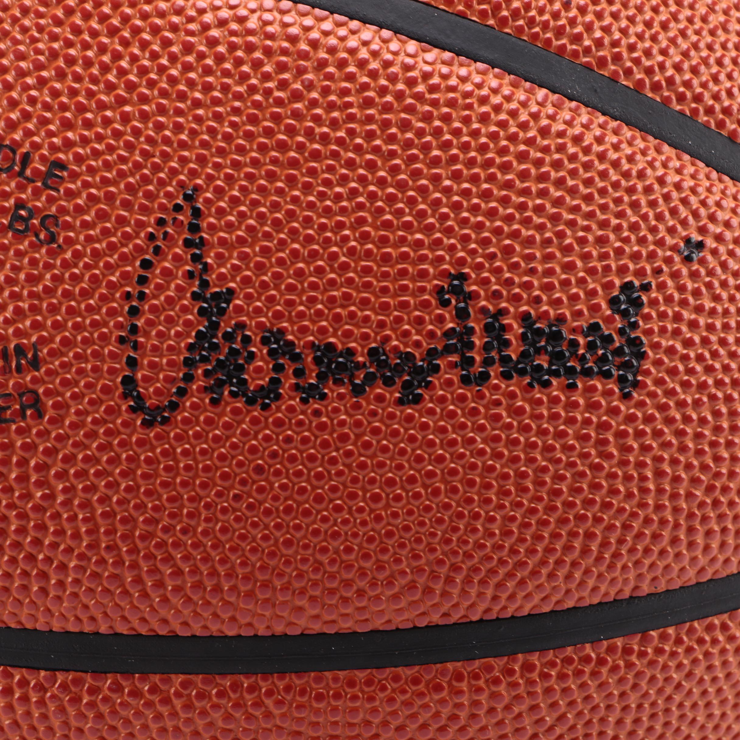 Los Angeles Lakers Signed Basketball Featuring Jerry West