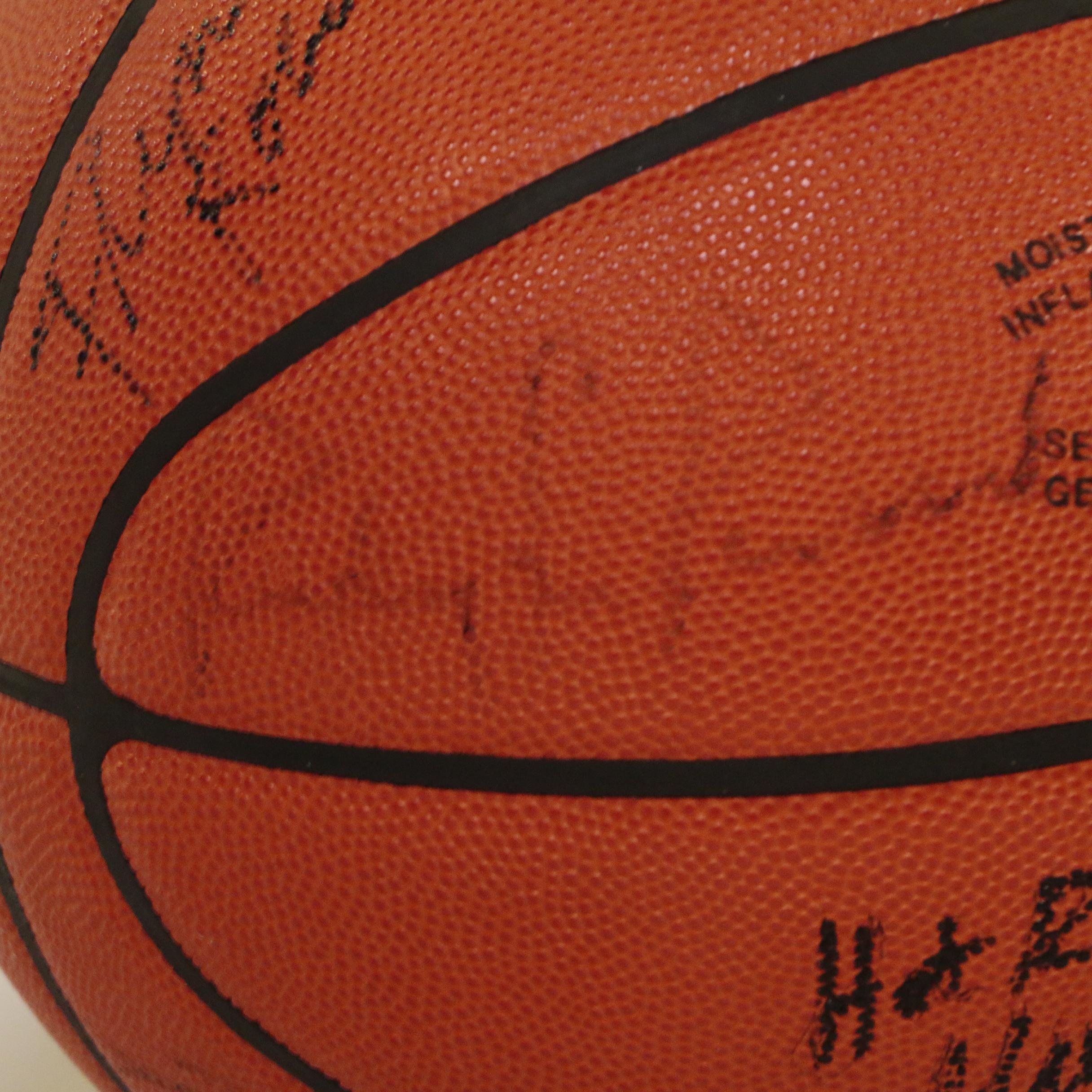 Los Angeles Lakers Signed Basketball Featuring Jerry West