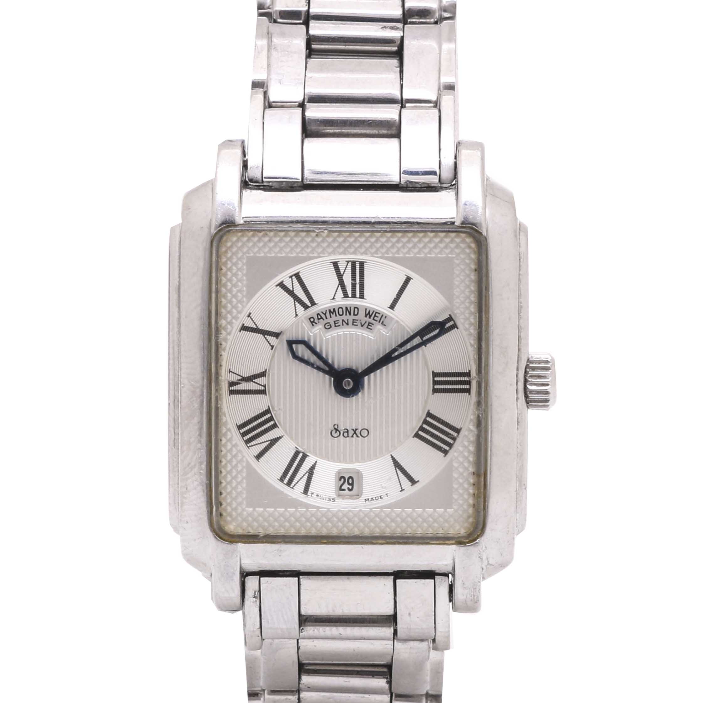 Raymond Weil Stainless Steel "Saxo" Watch