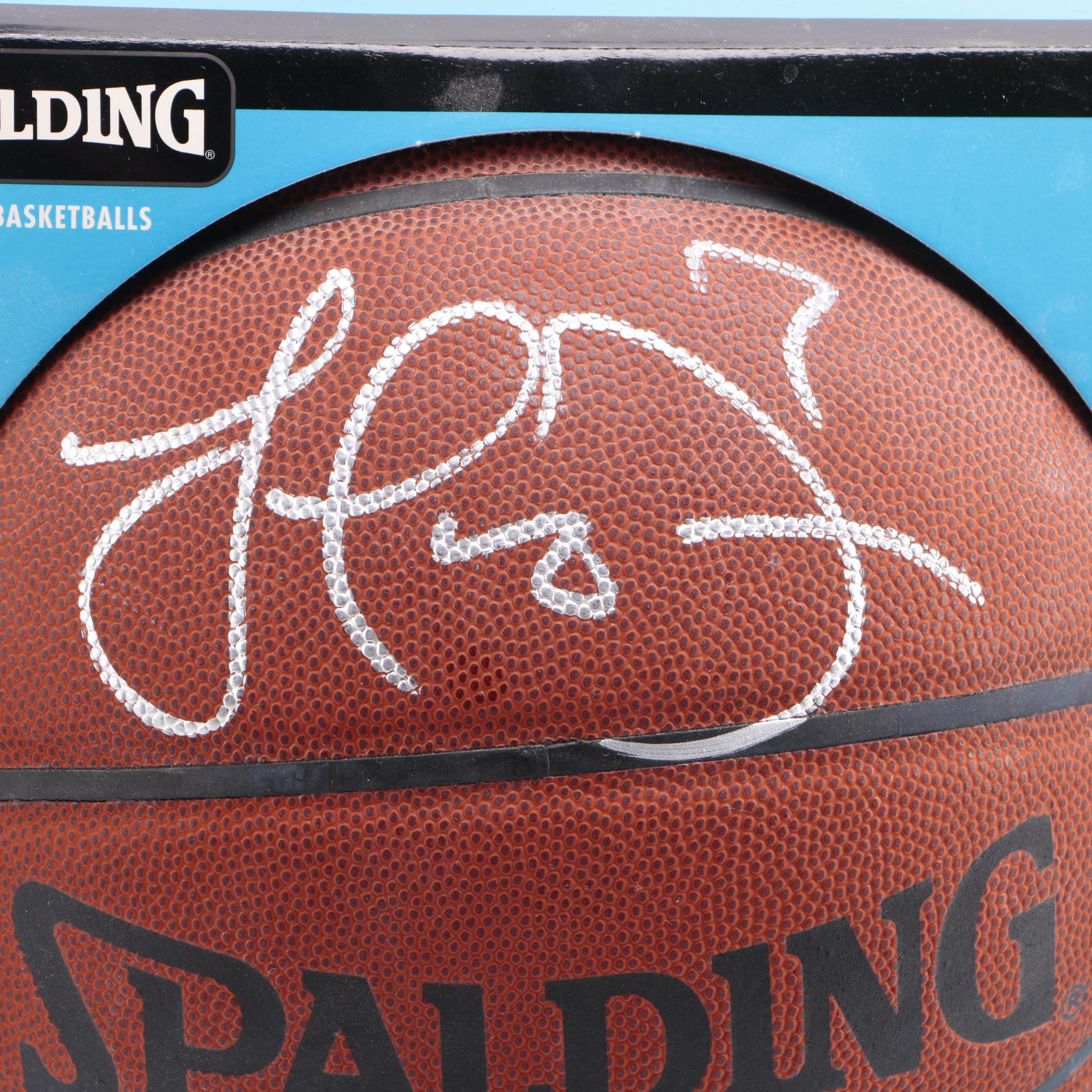 Lamar Odom Signed Basketball