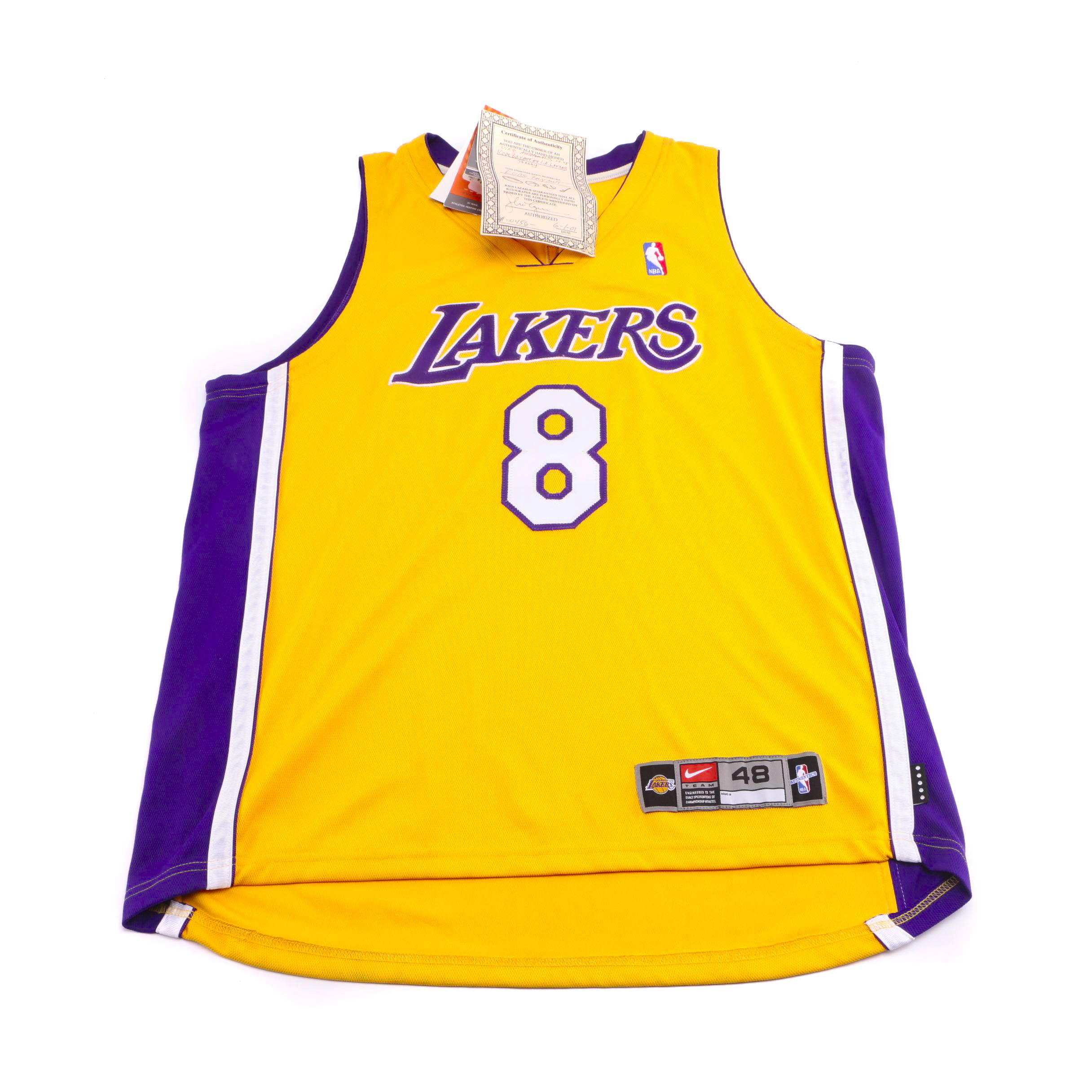 Kobe Bryant Signed Jersey
