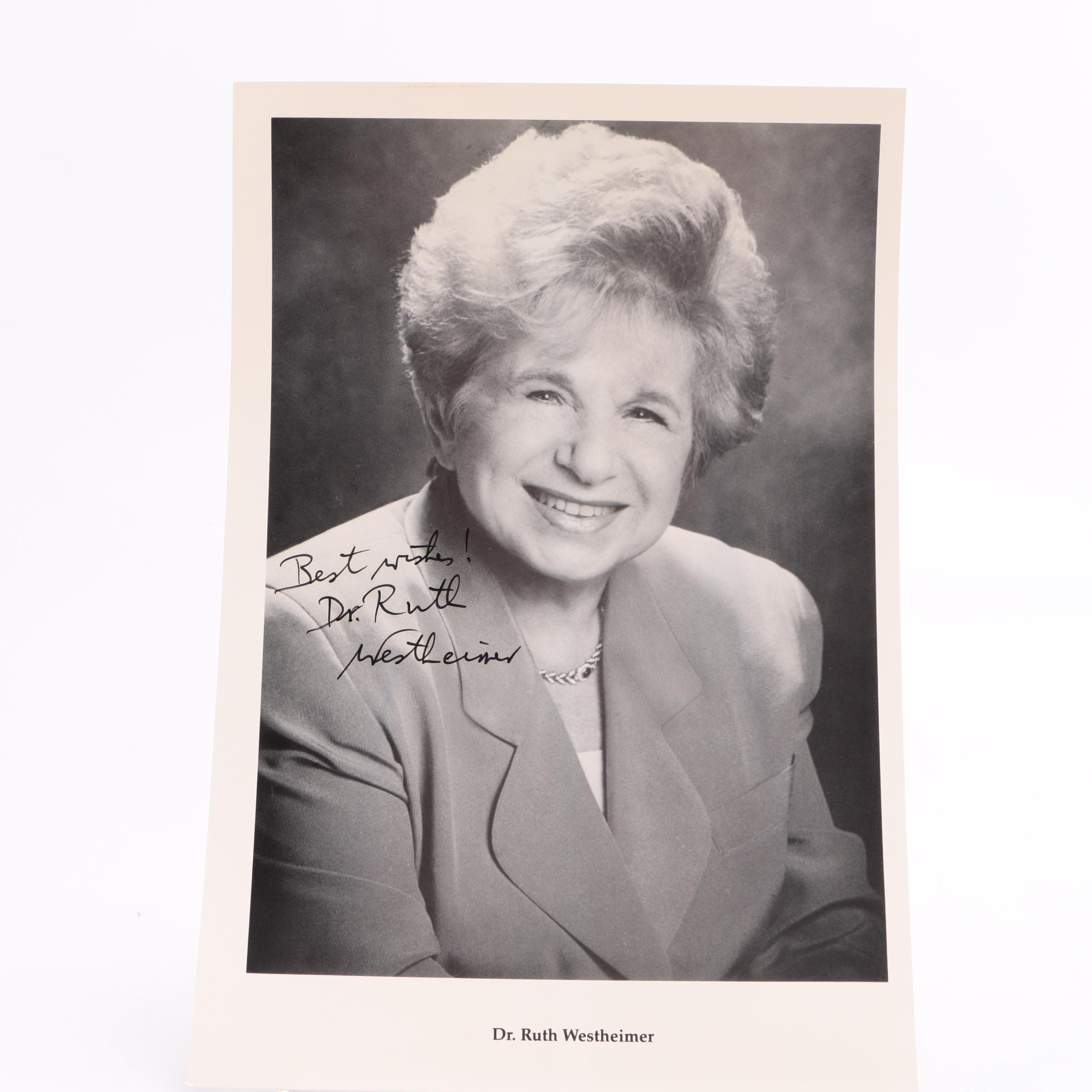 Collection of Celebrity Signed Photos Featuring Chuck Yeager