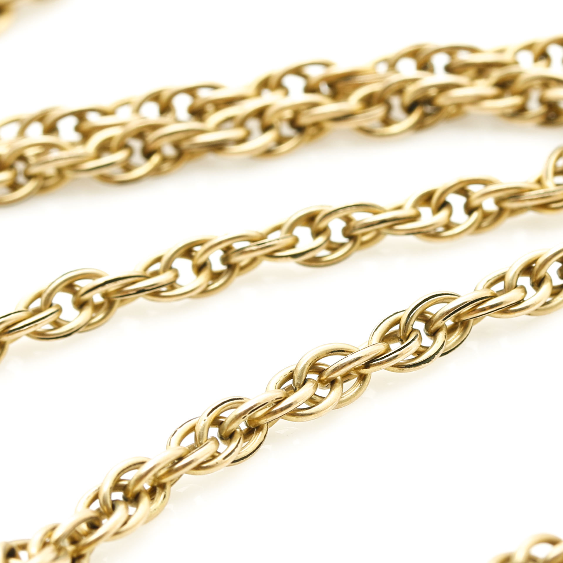 Chimento 18K Yellow Gold Clasp on Gold Plated Chain