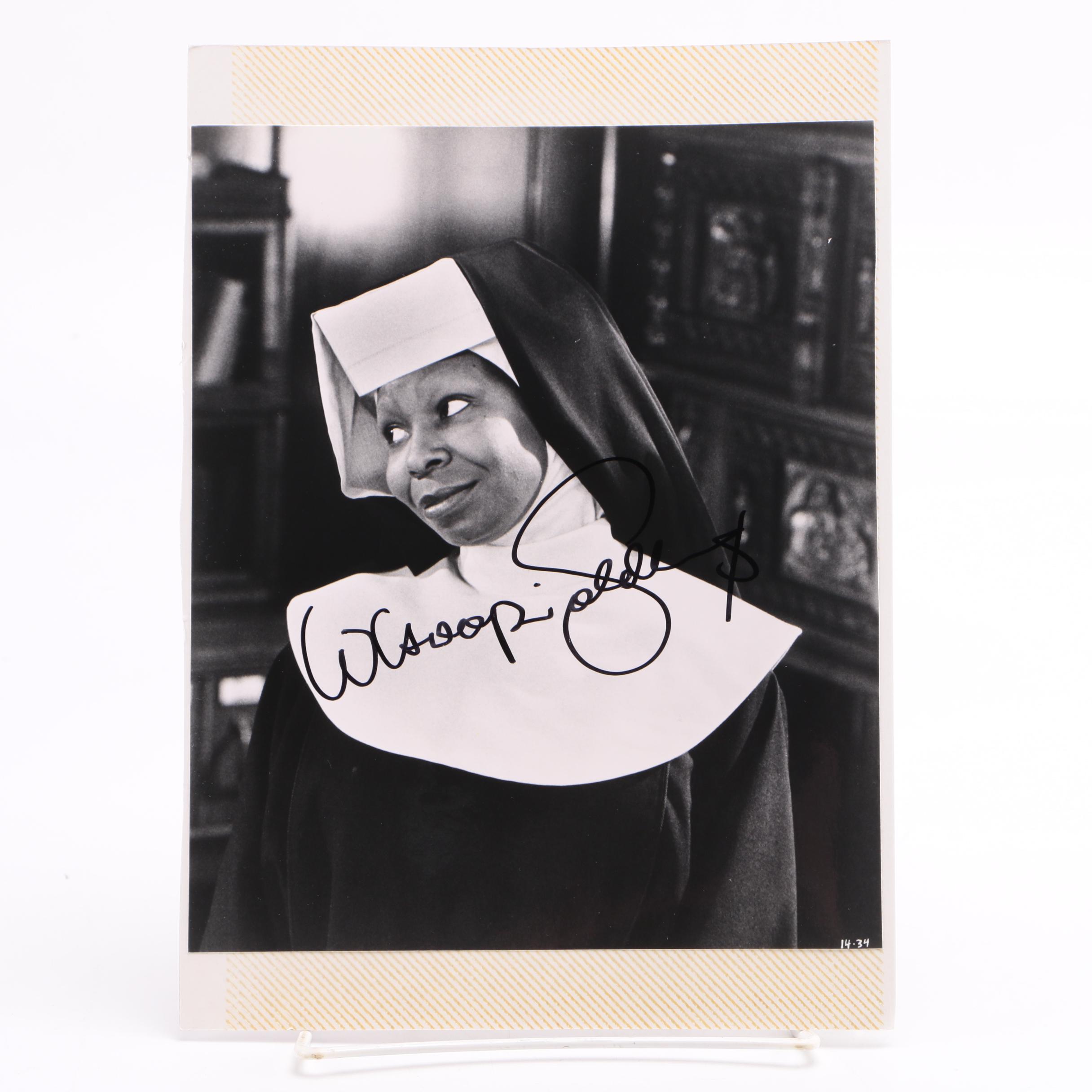 Whoopi Goldberg "Sister Act" Signed Photo
