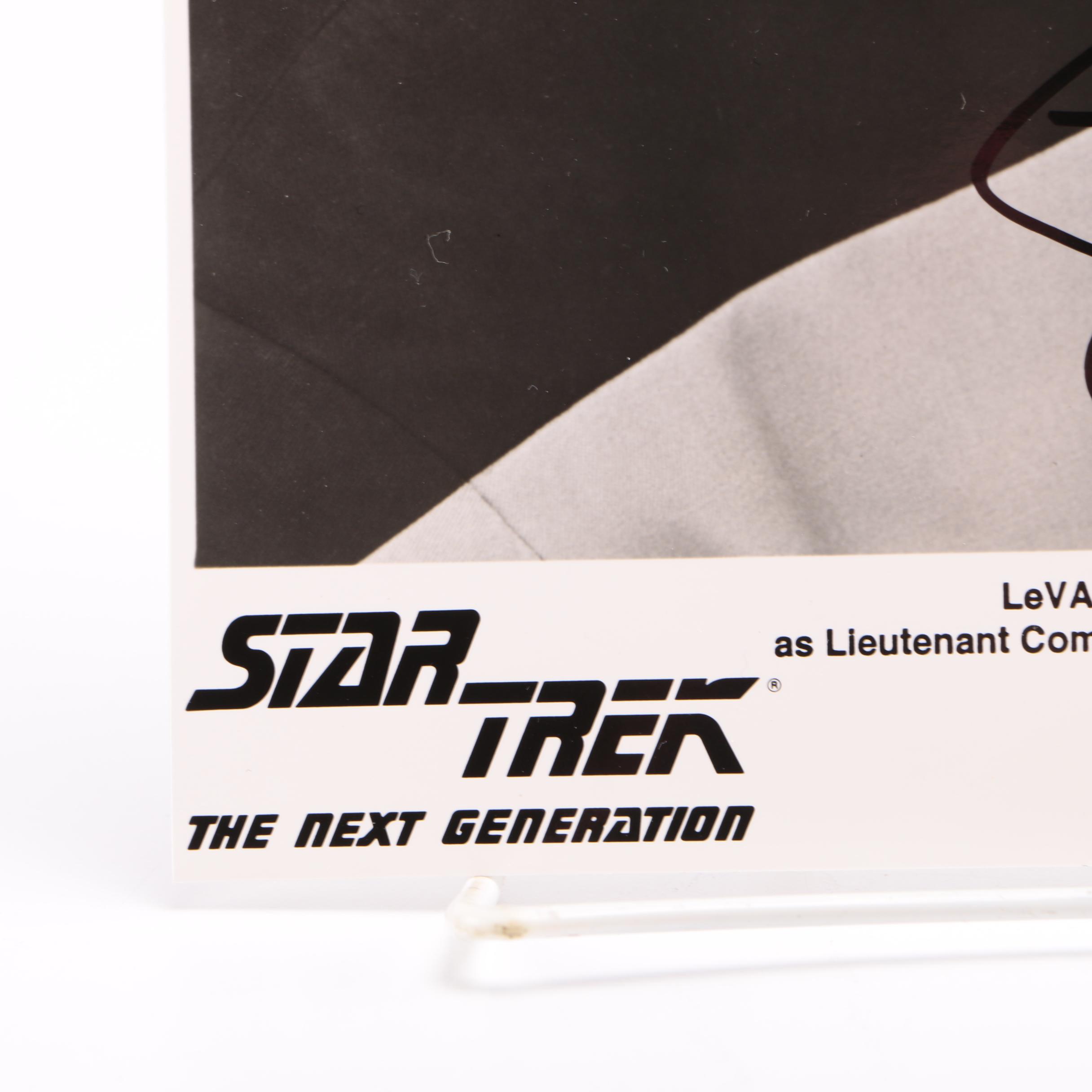 Signed Celebrity Photos Featuring John Travolta and LeVar Burton