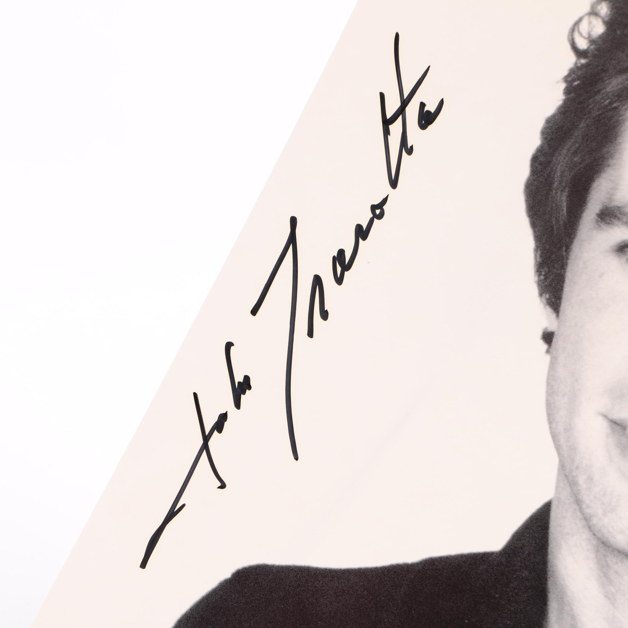 Signed Celebrity Photos Featuring John Travolta and LeVar Burton