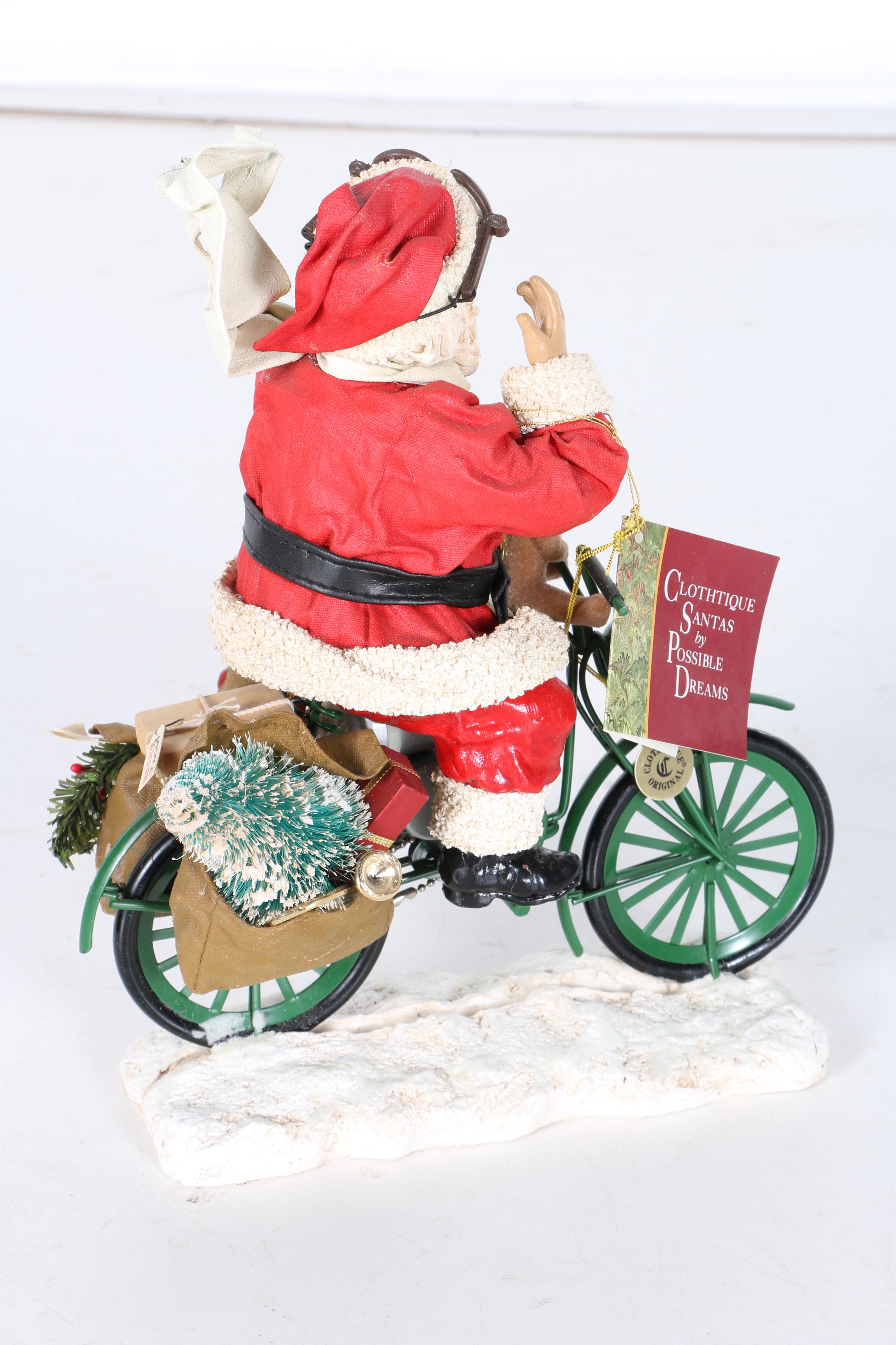 Holiday Figurines Including Duncan Royale and Clothtique