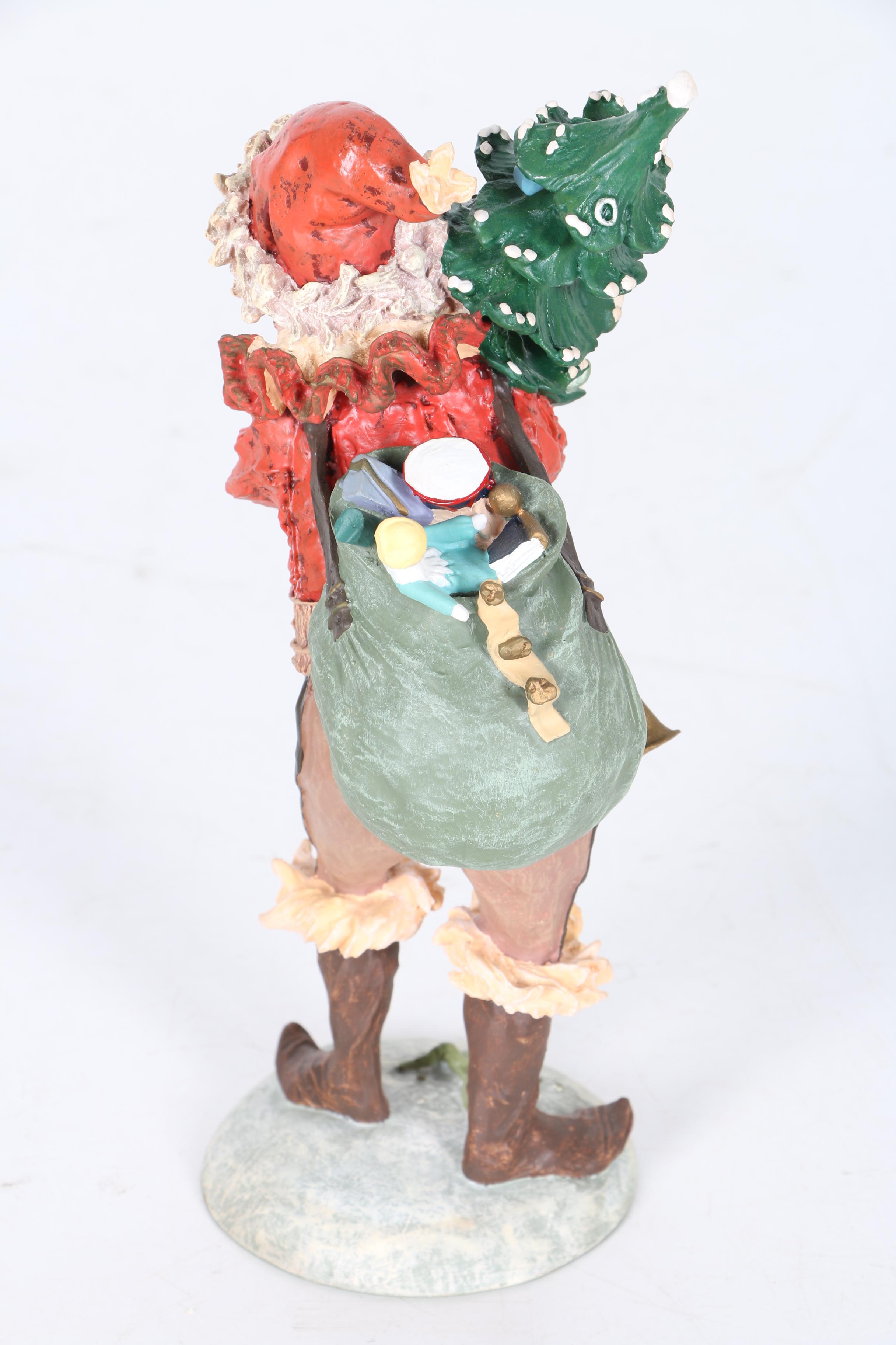 Holiday Figurines Including Duncan Royale and Clothtique