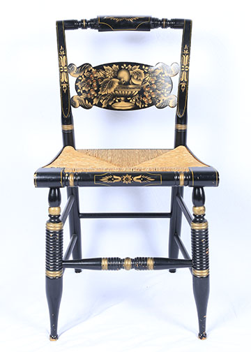 Hitchcock Style Chairs and Table