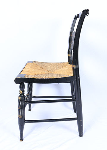 Hitchcock Style Chairs and Table