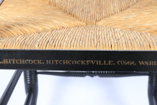 Hitchcock Style Chairs and Table