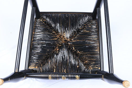 Hitchcock Style Chairs and Table