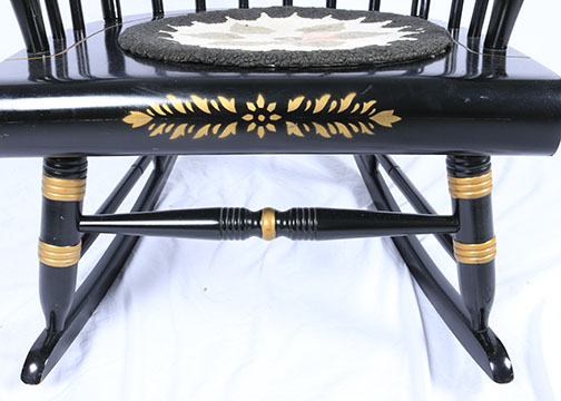 Hitchcock Style Chairs and Table