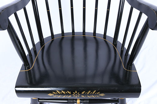 Hitchcock Style Chairs and Table