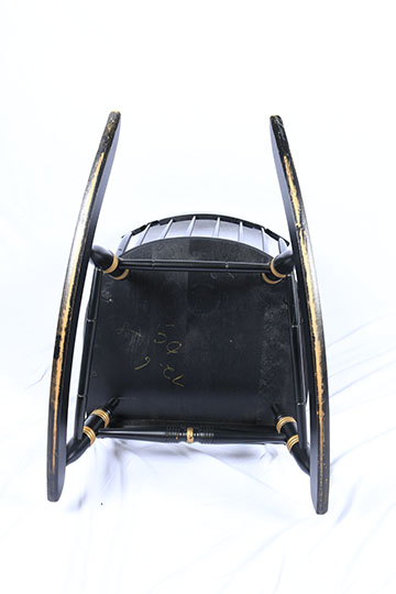 Hitchcock Style Chairs and Table